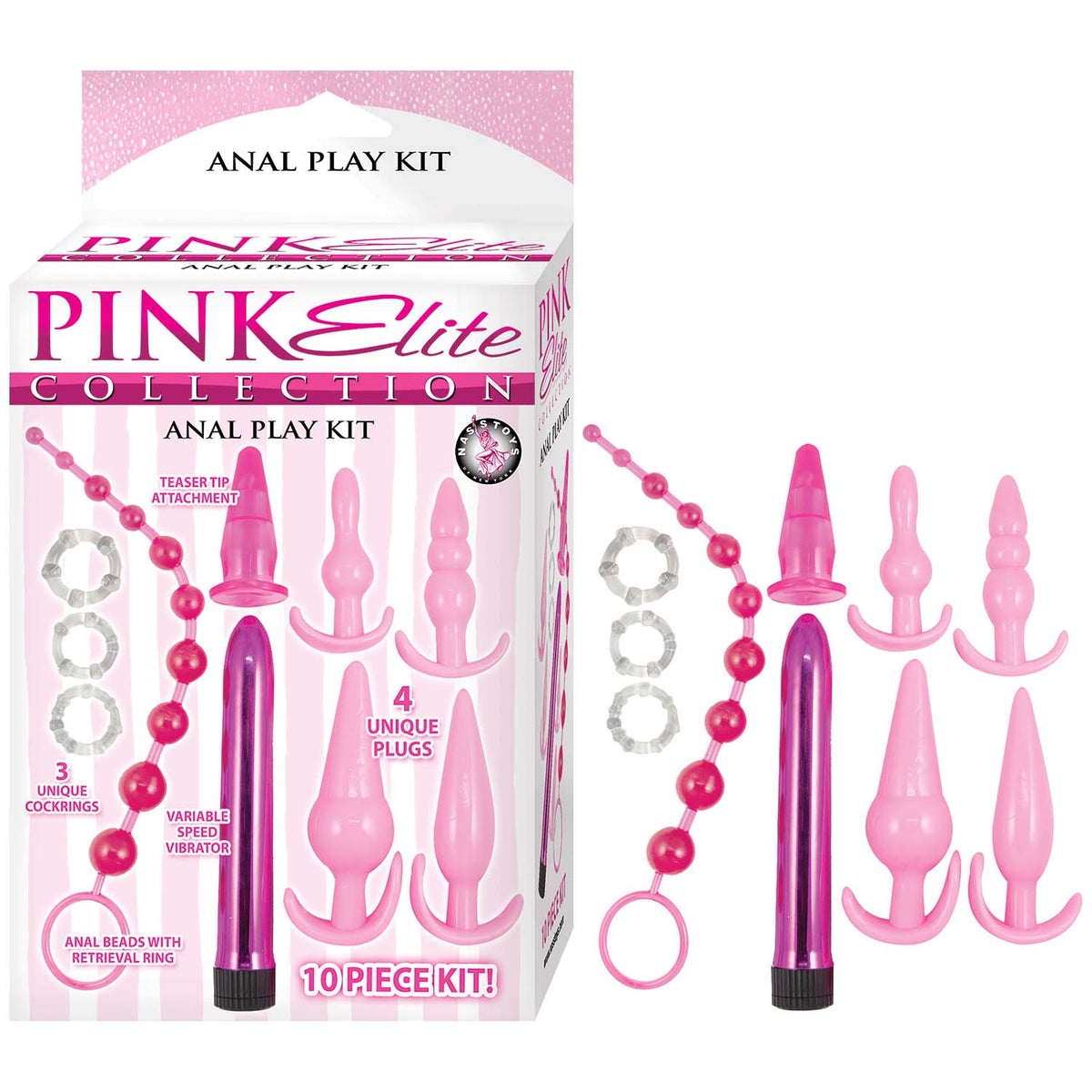 PINK ELITE COLLECTION ANAL PLAY KIT-PINK