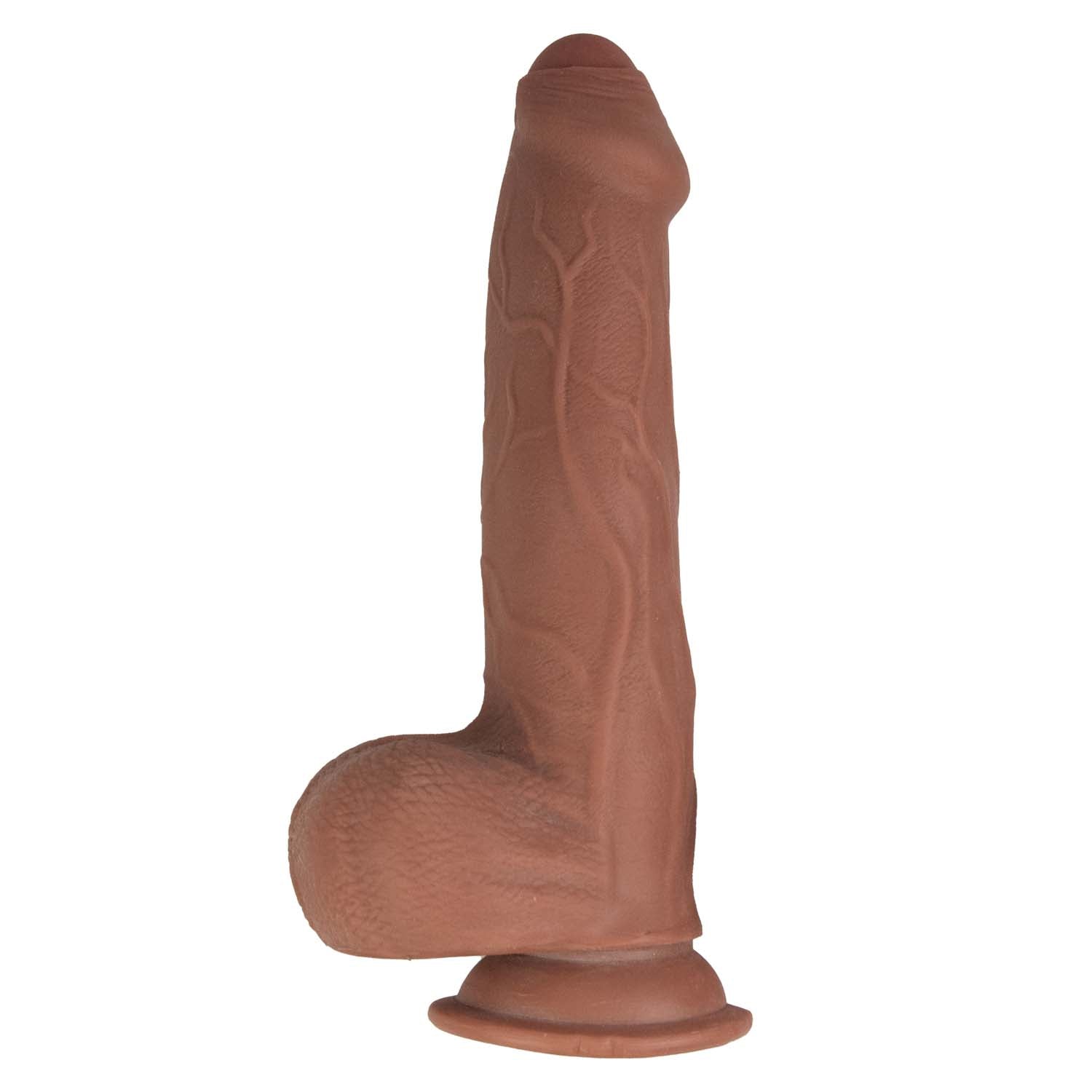 REALCOCKS DUAL LAYERED UNCUT SLIDER 9" FAT DICK