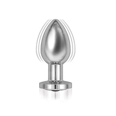 ASS-SATION REMOTE VIBRATING METAL PLUG