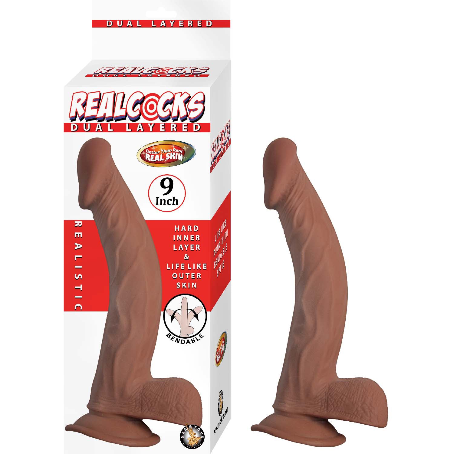 REALCOCKS DUAL LAYERED 9"