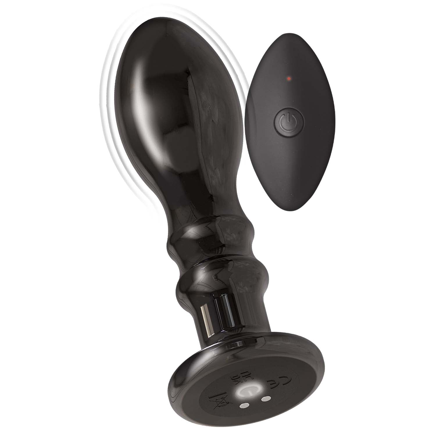 ASS-SATION REMOTE VIBRATING METAL ANAL PLEASER
