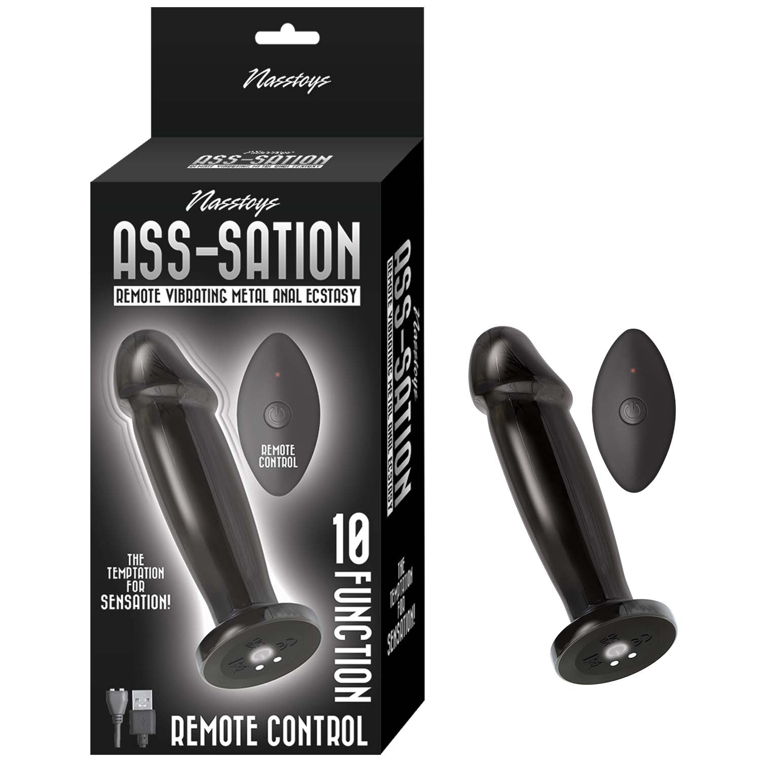 ASS-SATION REMOTE VIBRATING METAL ANAL ECSTASY