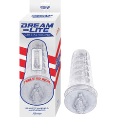 DREAM-LITE CRYSTAL VAGINA MASTURBATOR