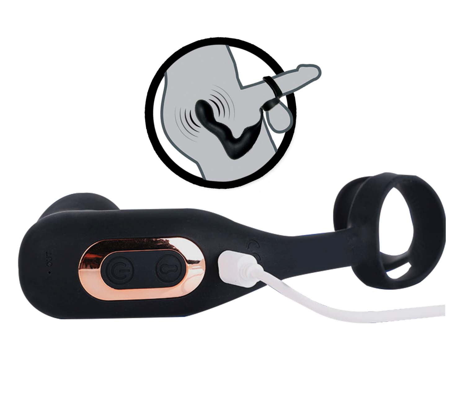 ATOMIC INFLATABLE P-SPOT VIBE-BLACK