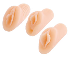 ALWAYS HORNY MASTURBATORS 3 PACK POCKET SIZE STROKERS-WHITE