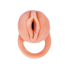 THE GREAT EXTENDER 2 IN 1 7" EXTENDER & MASTURBATOR-WHITE