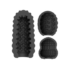 DELITE POCKET MASTURBATOR KIT-BLACK