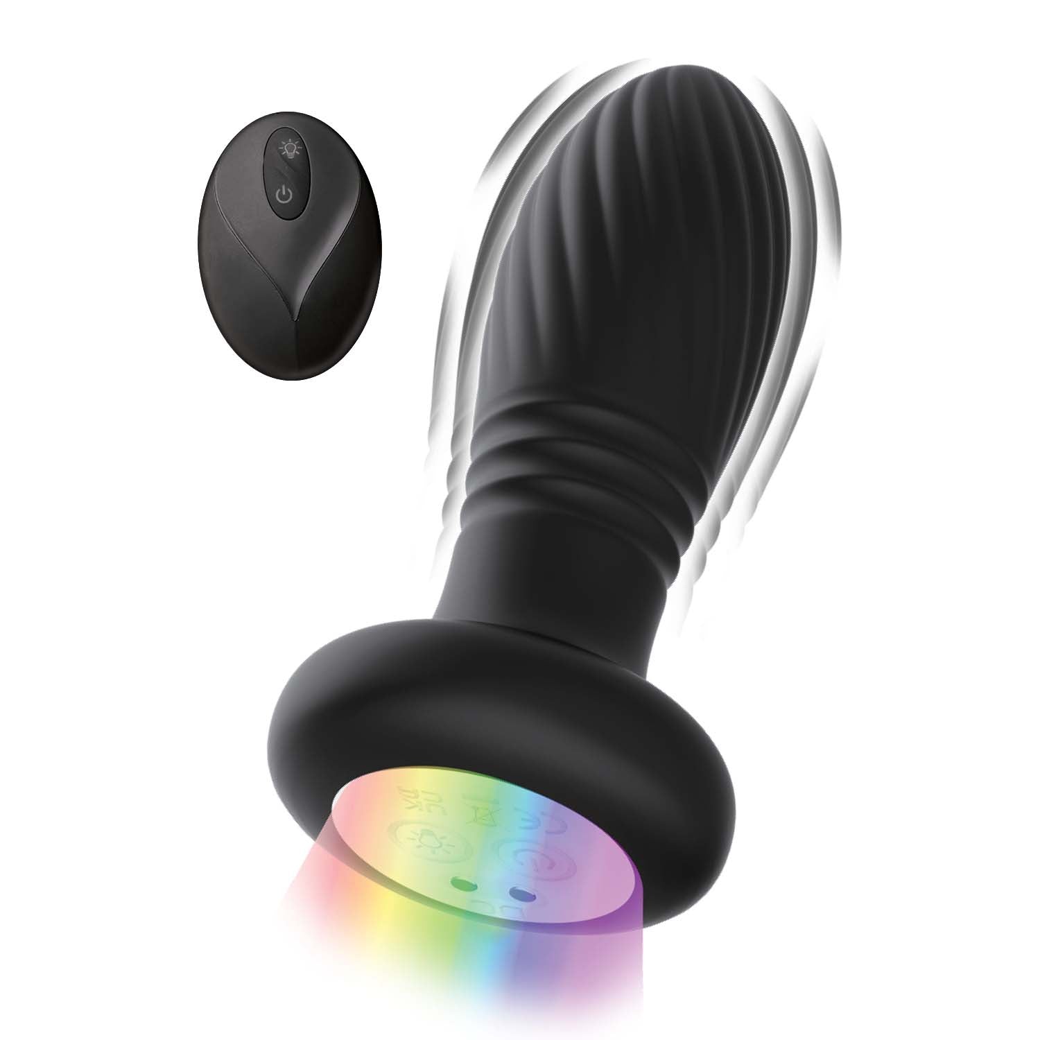ATOMIC THRUSTING LIGHT-UP TWISTER PLUG-BLACK