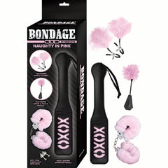 BONDAGE BY NASSTOYS NAUGHTY IN PINK-BLACK & PINK