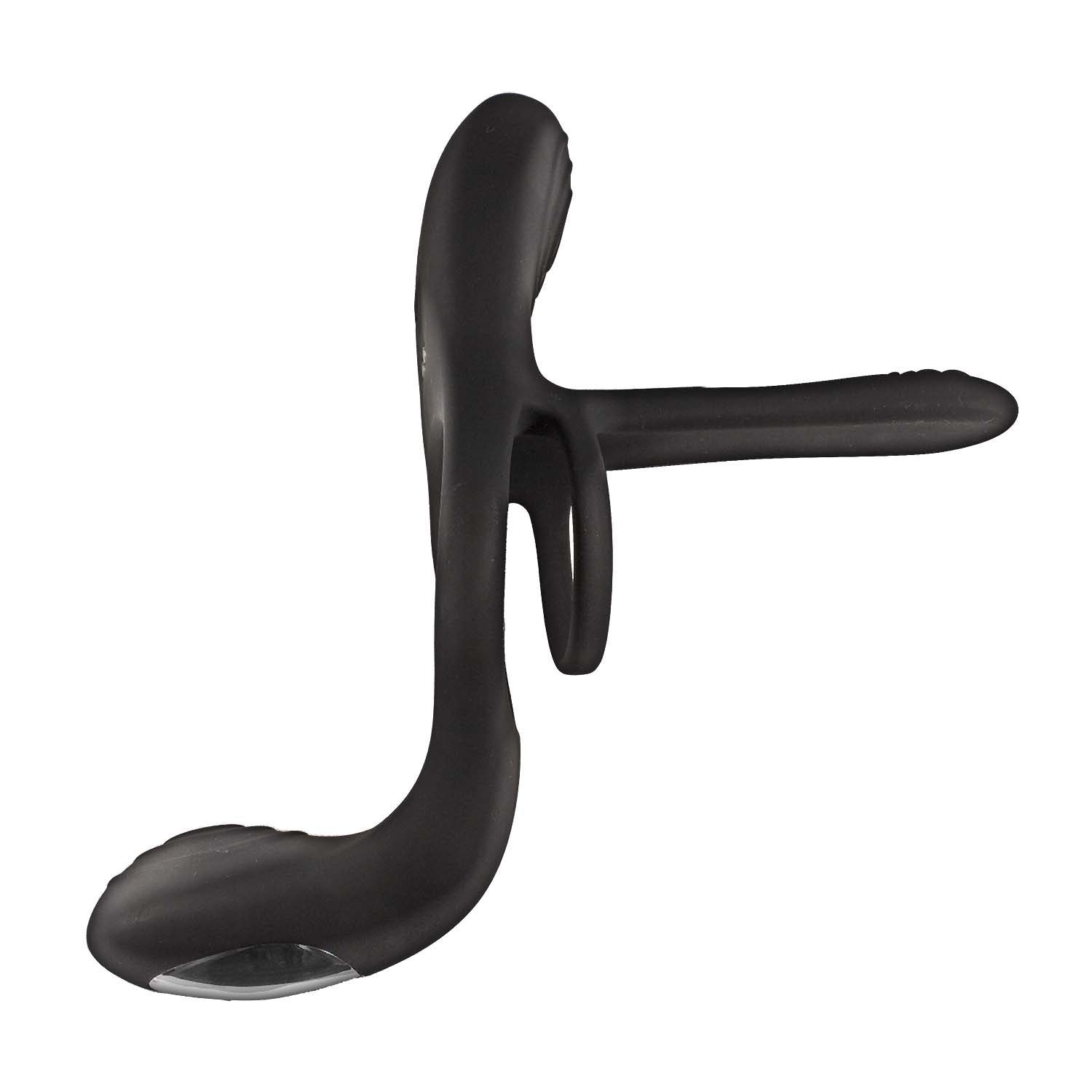 ENHANCER VIBRATING LOVERS RING-BLACK