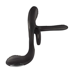 ENHANCER VIBRATING LOVERS RING-BLACK