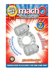 CRYSTAL PARTNERS PLEASURE COCK RING