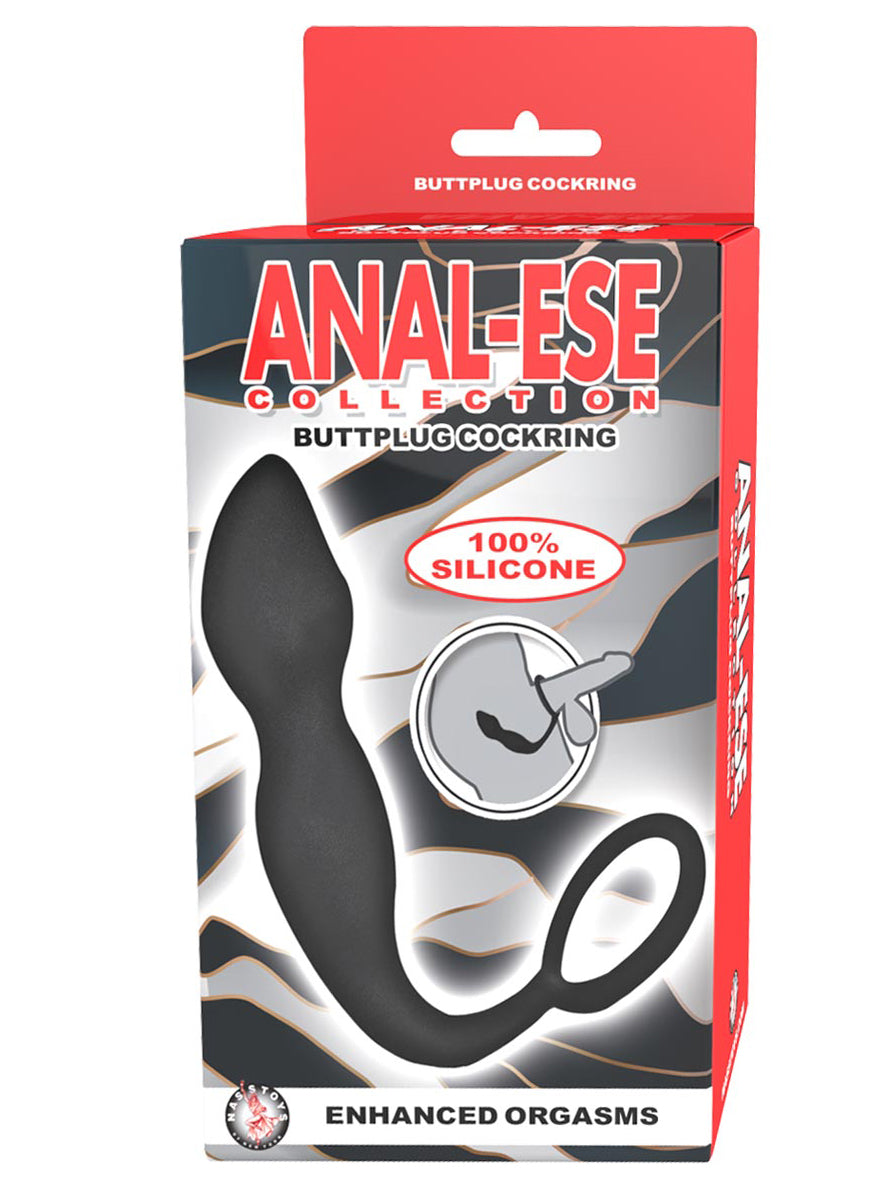 ANAL-ESE BUTTPLUG COCKRING